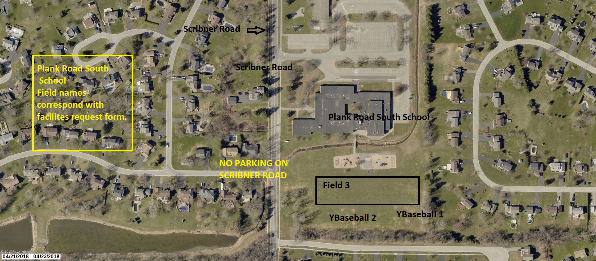 Pictometry Maps of WCSD Schools and Fields ster Central School